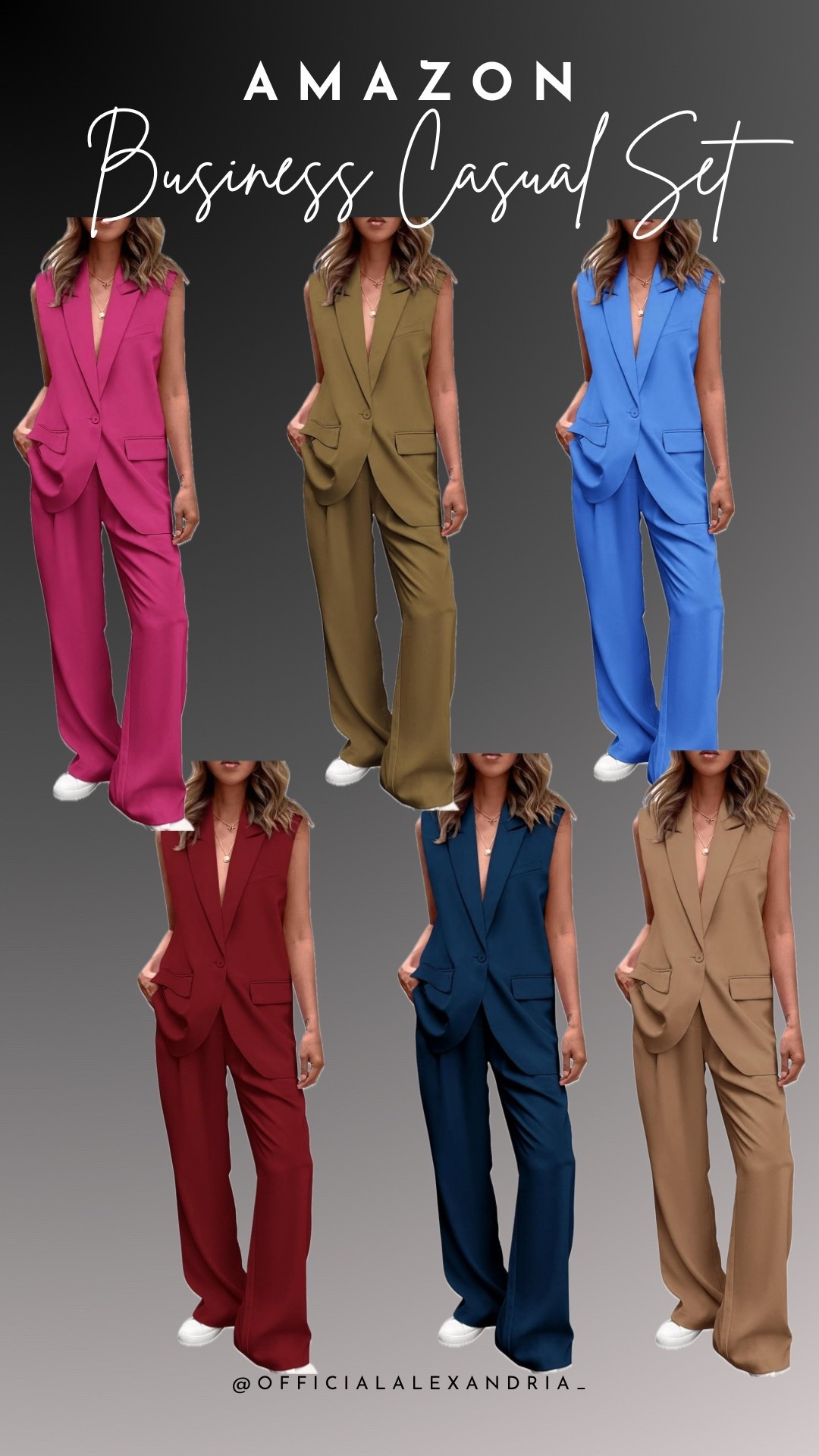 This set comes in even more colors on Amazon!

#LTKFindsUnder100 #LTKMidsize #LTKWorkwear