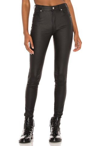 Dr. Denim Lexy Skinny in Black Metal from Revolve.com | Revolve Clothing (Global)