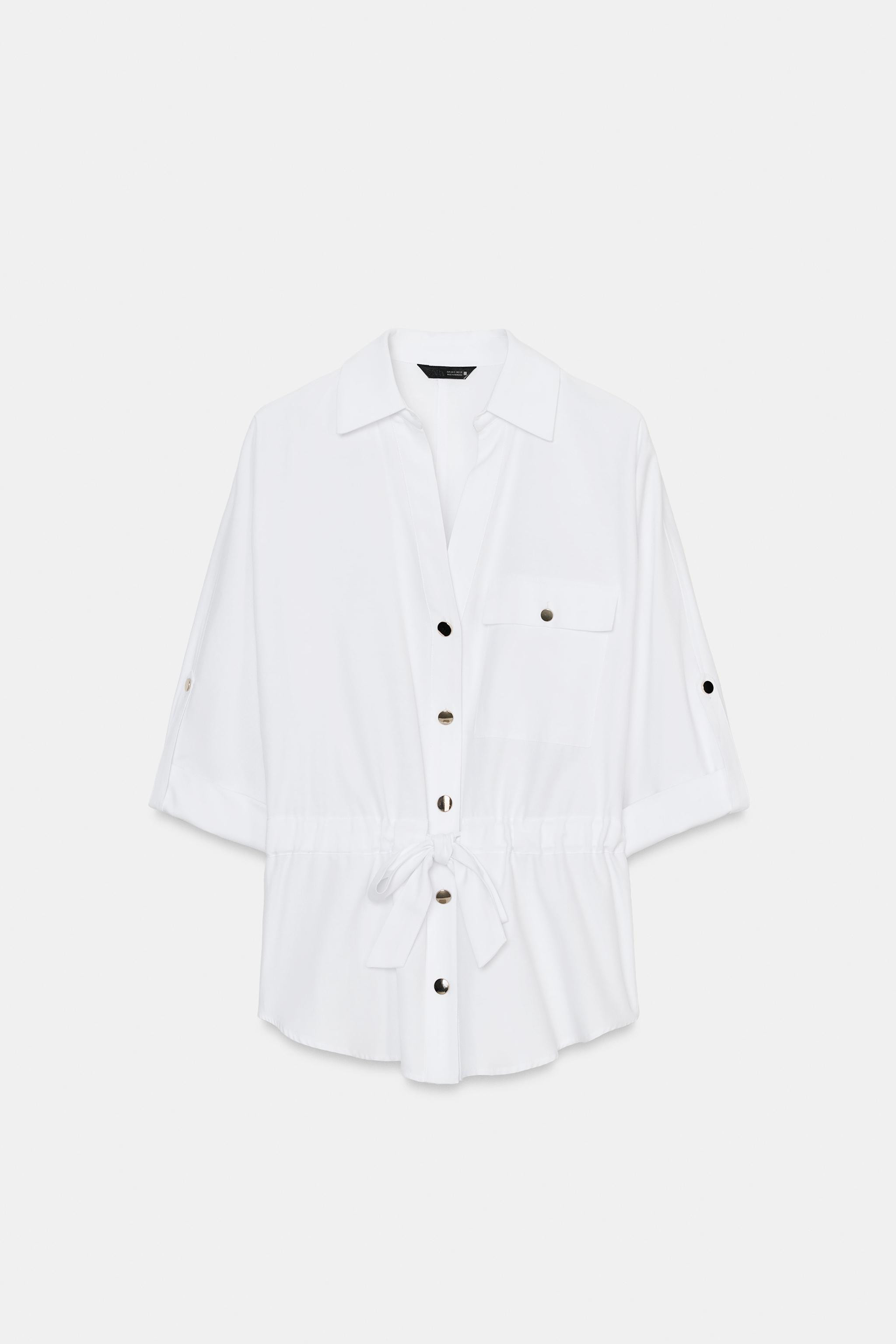 SAFARI POPLIN SHIRT | Zara US