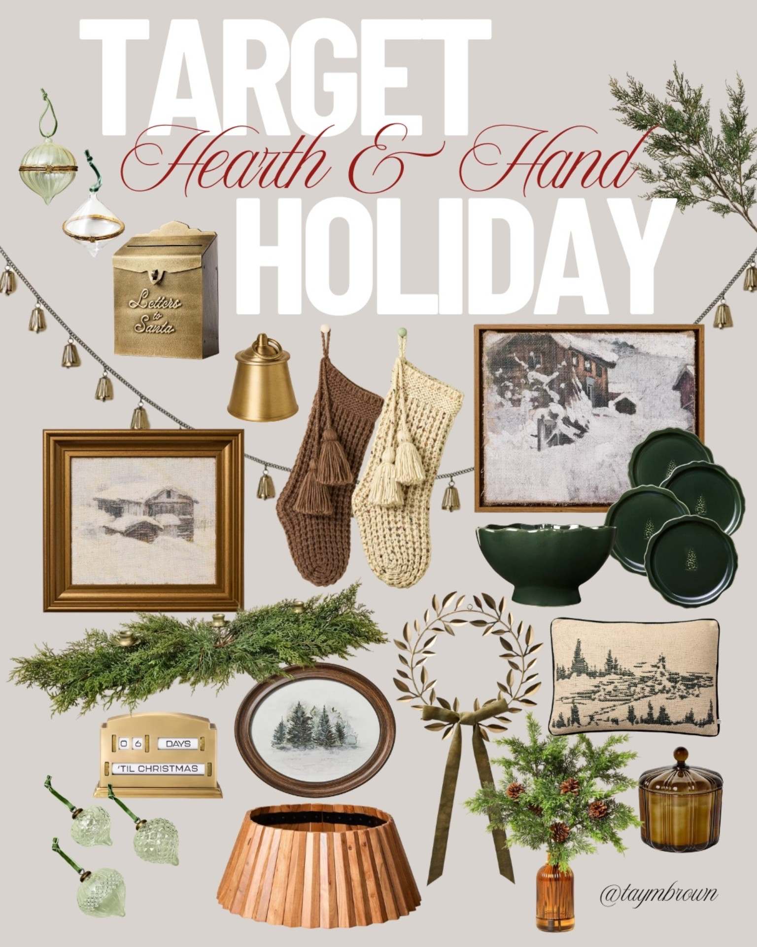 Target Holiday
Heart & Hand

#LTKHome #LTKSeasonal #LTKHoliday