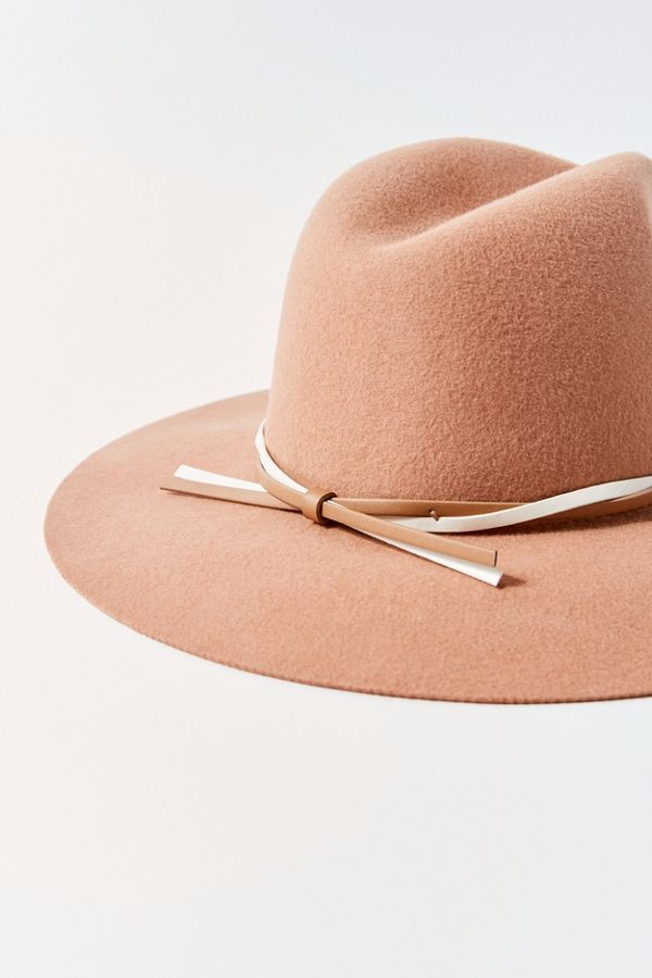 Two-Tone Felt Panama Hat | Urban Outfitters (US and RoW)