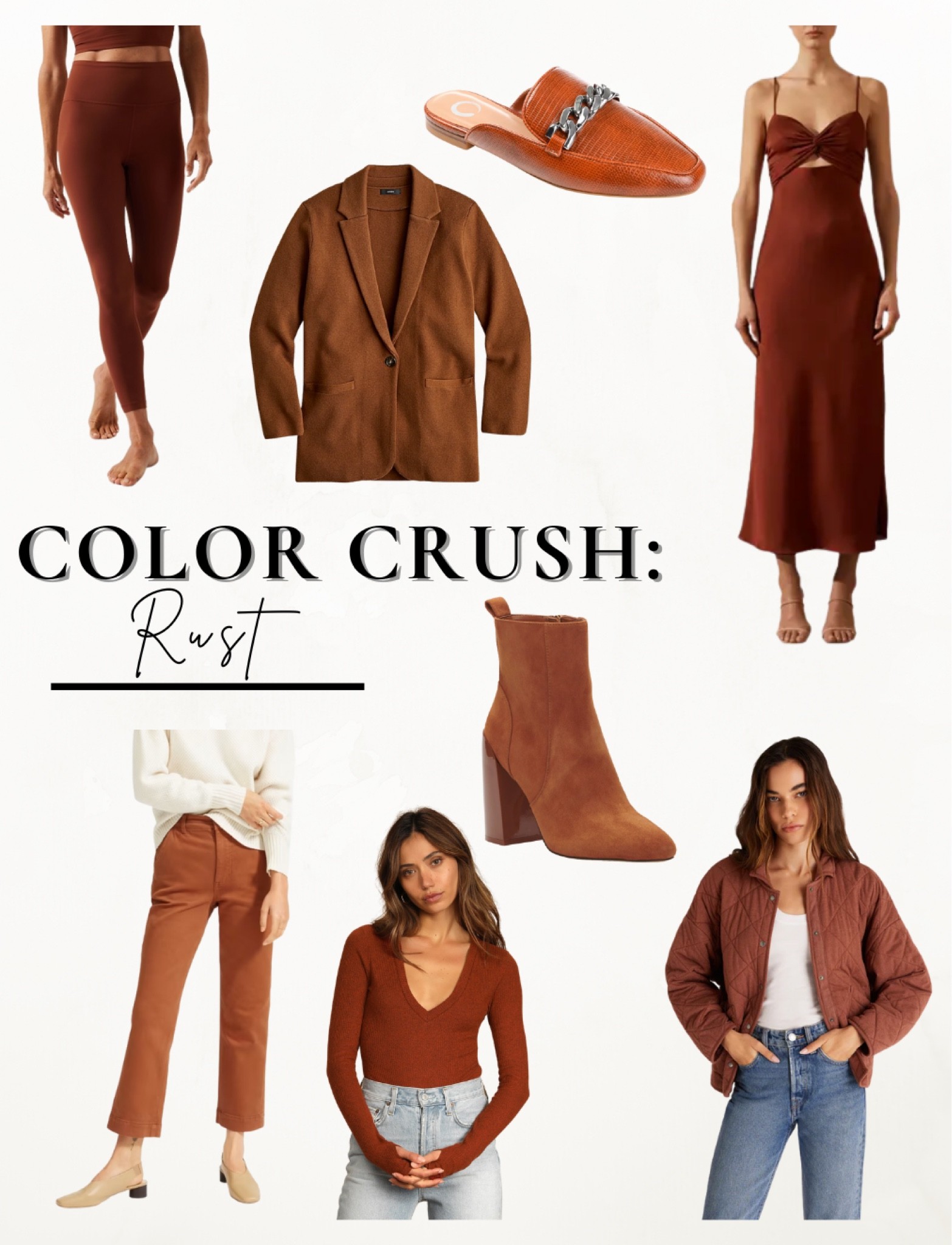 Rust colored favorites for fall 

#LTKstyletip #LTKSeasonal #LTKunder100