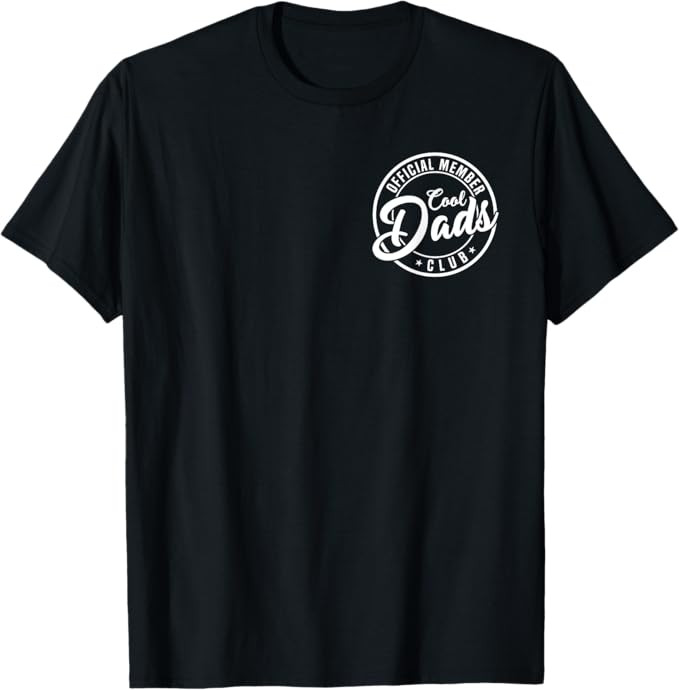 Official Member Cool Dads Club Funny Dad Father's Day T-Shirt | Amazon (US)