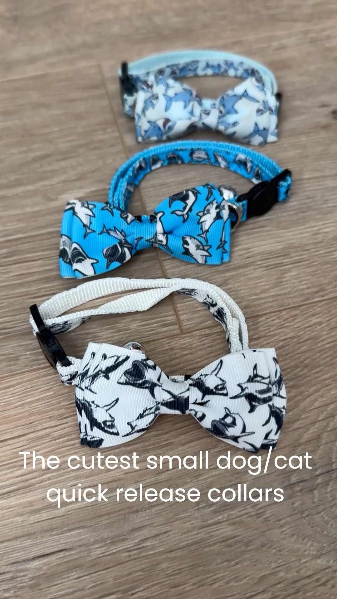 I love using these collars for my little toy poodles! They are perfect for small dogs or cats! They have the quick release so they don’t get stuck on anything and hurt themselves. 

A great way to elevate your pet style and outfits! 10/10 recommend! 

#dogcollar #catcollar #newpupoy #newkitten #dogessentials #catessentials 

#LTKStyleTip #LTKKids #LTKPets