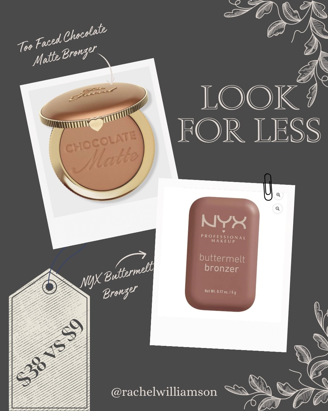 Guys this NXY bronzer is SO GOOD!! It’s so comparable to the Too Faced Bronzer down to the sweet smell itself!😍 NYX has 8 shades and Too Faced has 3! I’m in love with both but this stuff is chefs kiss!👩🏽‍🍳💋

#LTKFindsUnder50 #LTKBeauty #LTKStyleTip