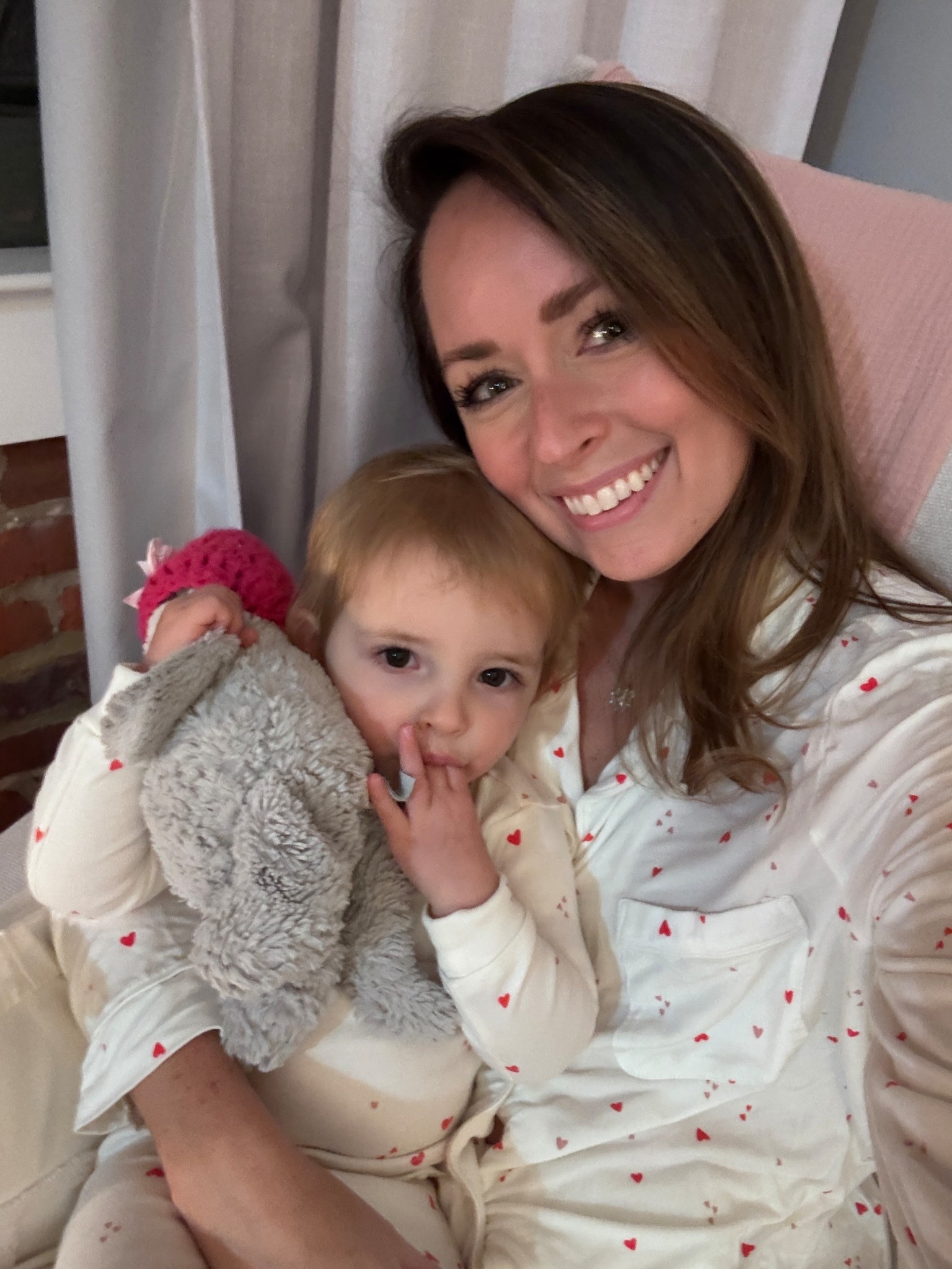 Mommy and me matching Valentine’s Day pajamas 

#LTKValentine #LTKKids #LTKmomlife