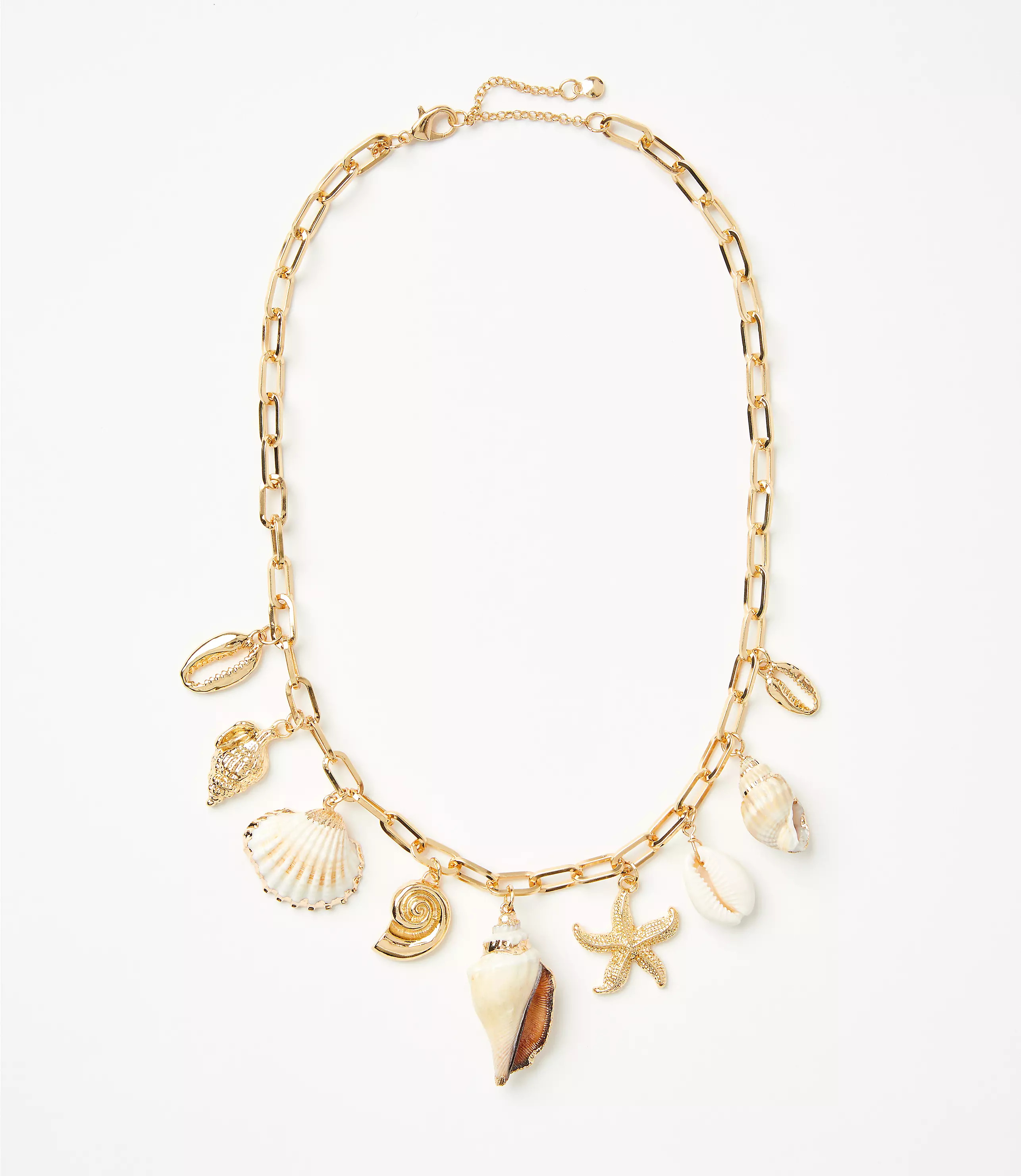 Shell Charm Necklace | LOFT