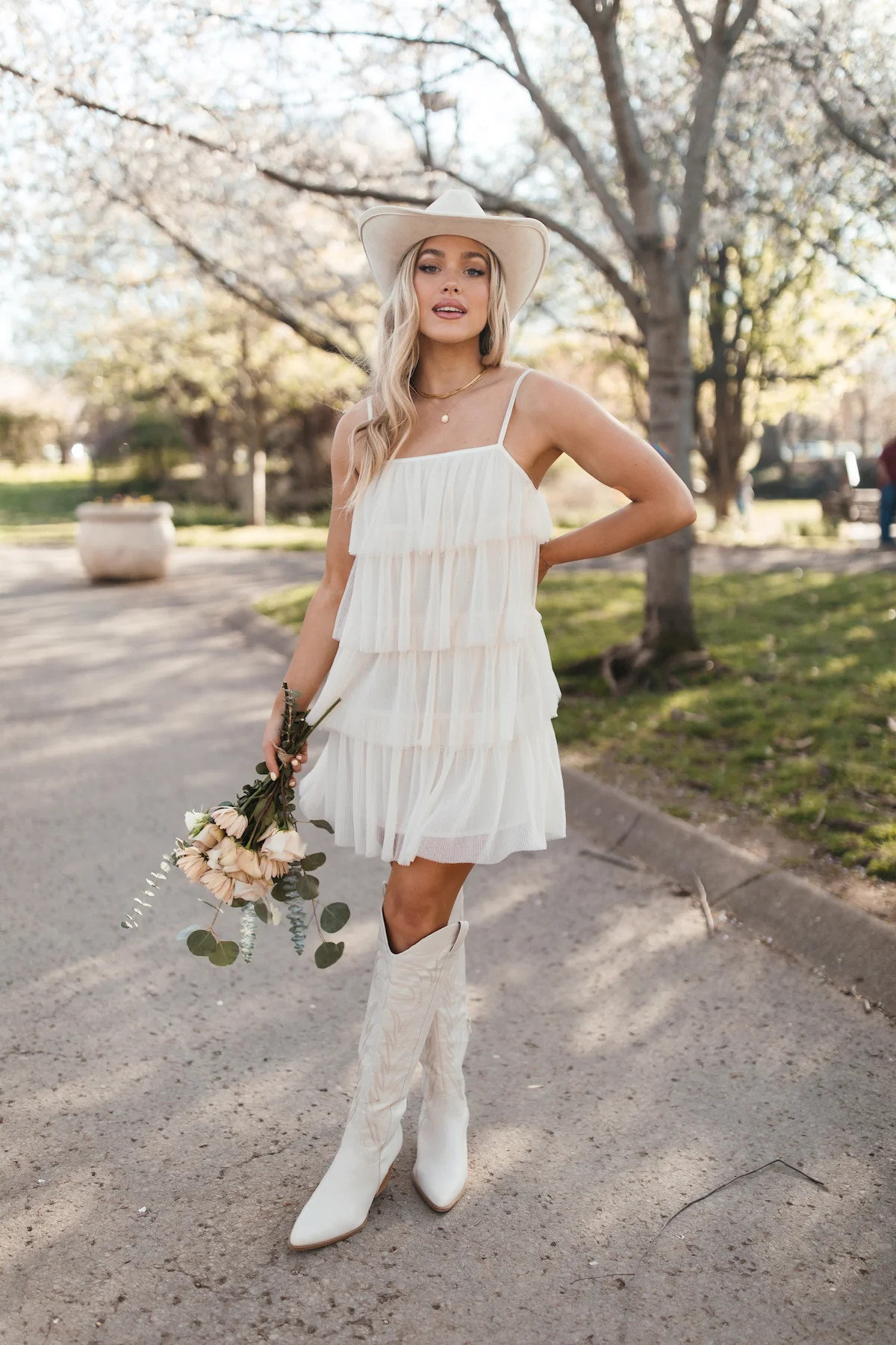 Posie Tulle Ruffle Dress - FINAL SALE | The Post