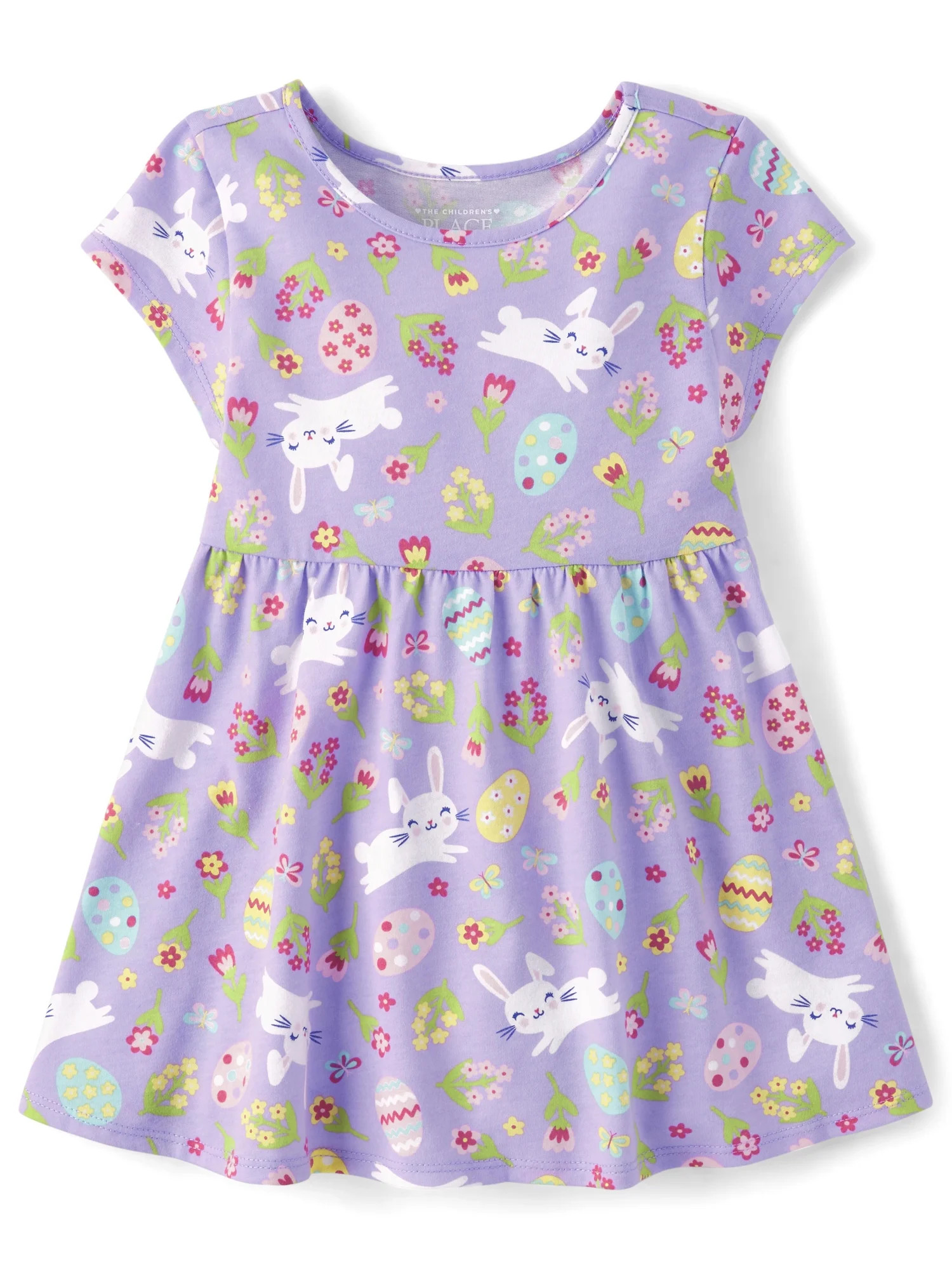 The Children's Place Toddler Girls Babydoll Dress, Sizes 2T-5T | Walmart (US)