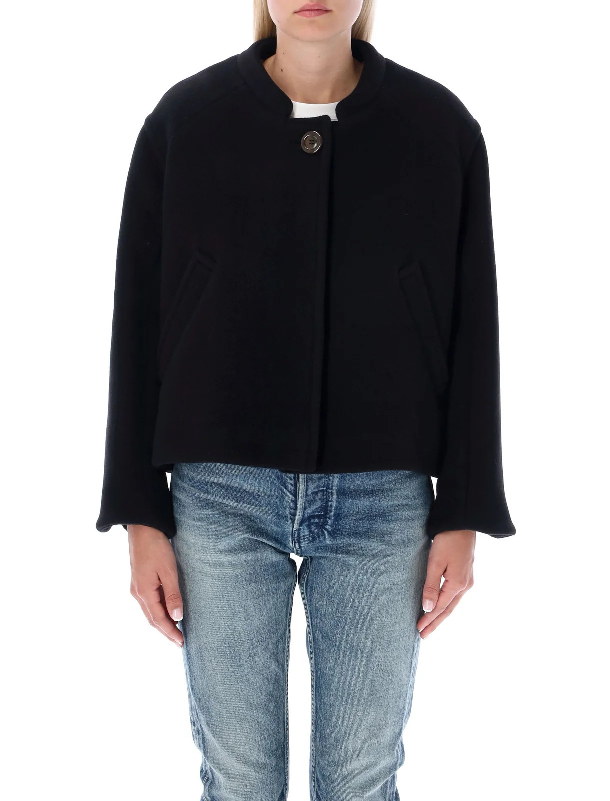 See By Chloé Buttoned Cropped Jacket | Cettire Global