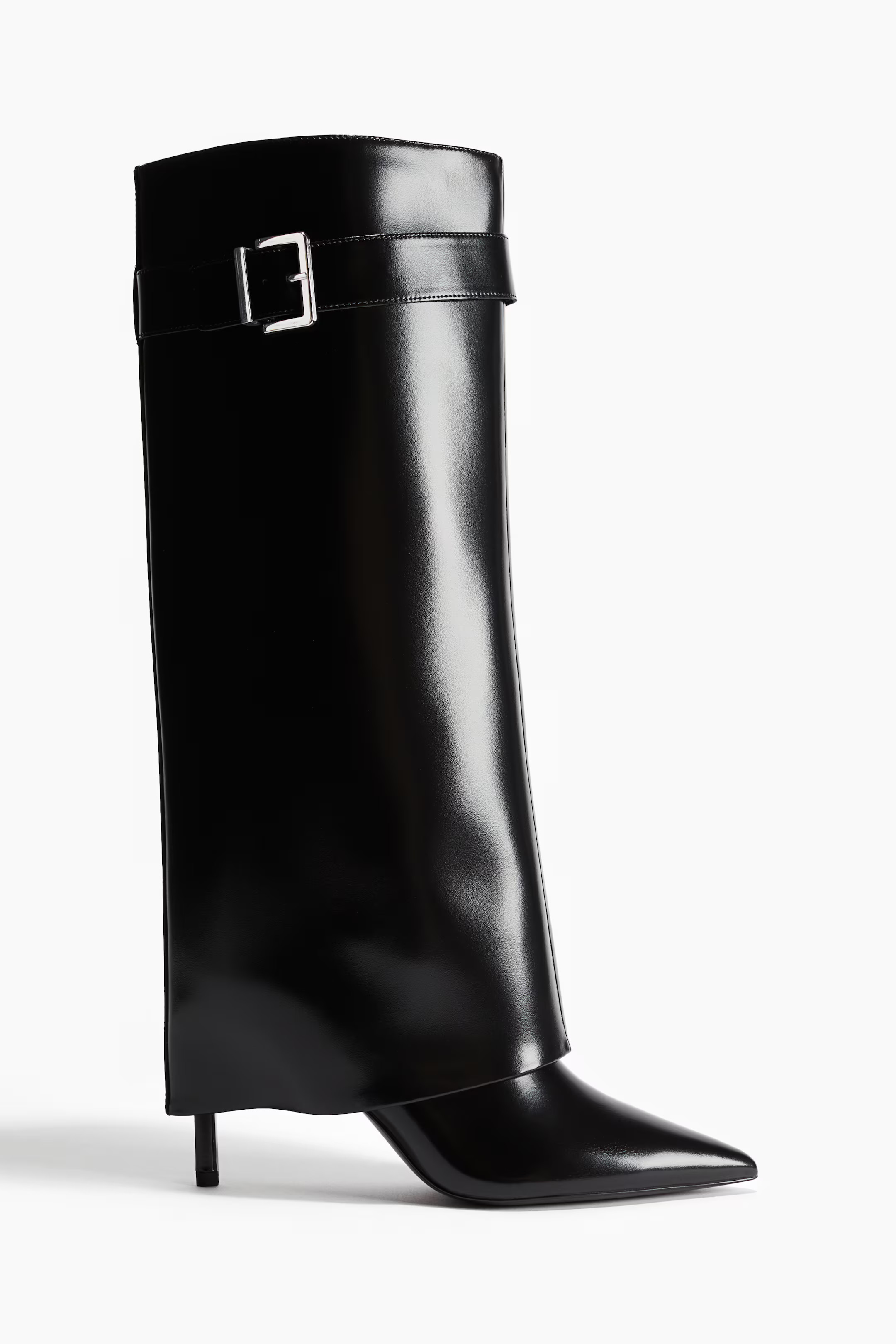 Folded-shaft boots | H&M (UK, MY, IN, SG, PH, TW, HK)