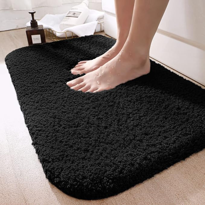 DEXI Bathroom Rug Mat, Extra Soft and Absorbent Bath Rugs, Washable Non-Slip Carpet Mat for Bathr... | Amazon (US)