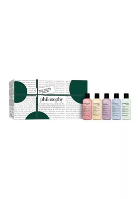 philosophy 5-Piece shower Gel Wishlist Holiday Gift Set - $50 Value | Belk