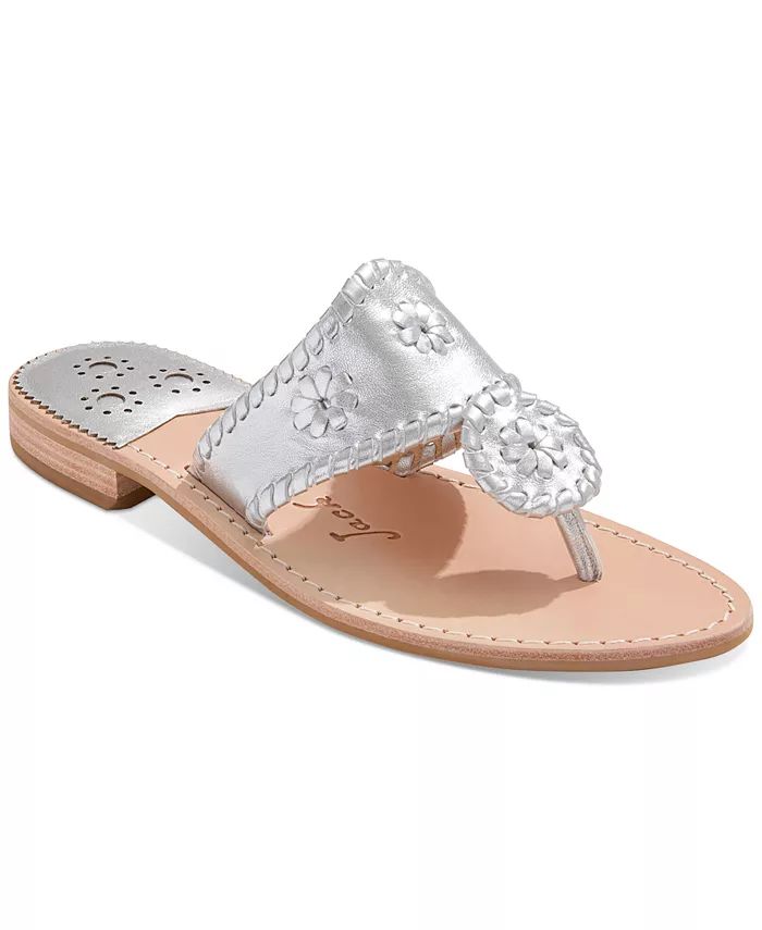 Jack Rogers Women's Jacks Slip-On Flat Sandals - Macy's | Macy's