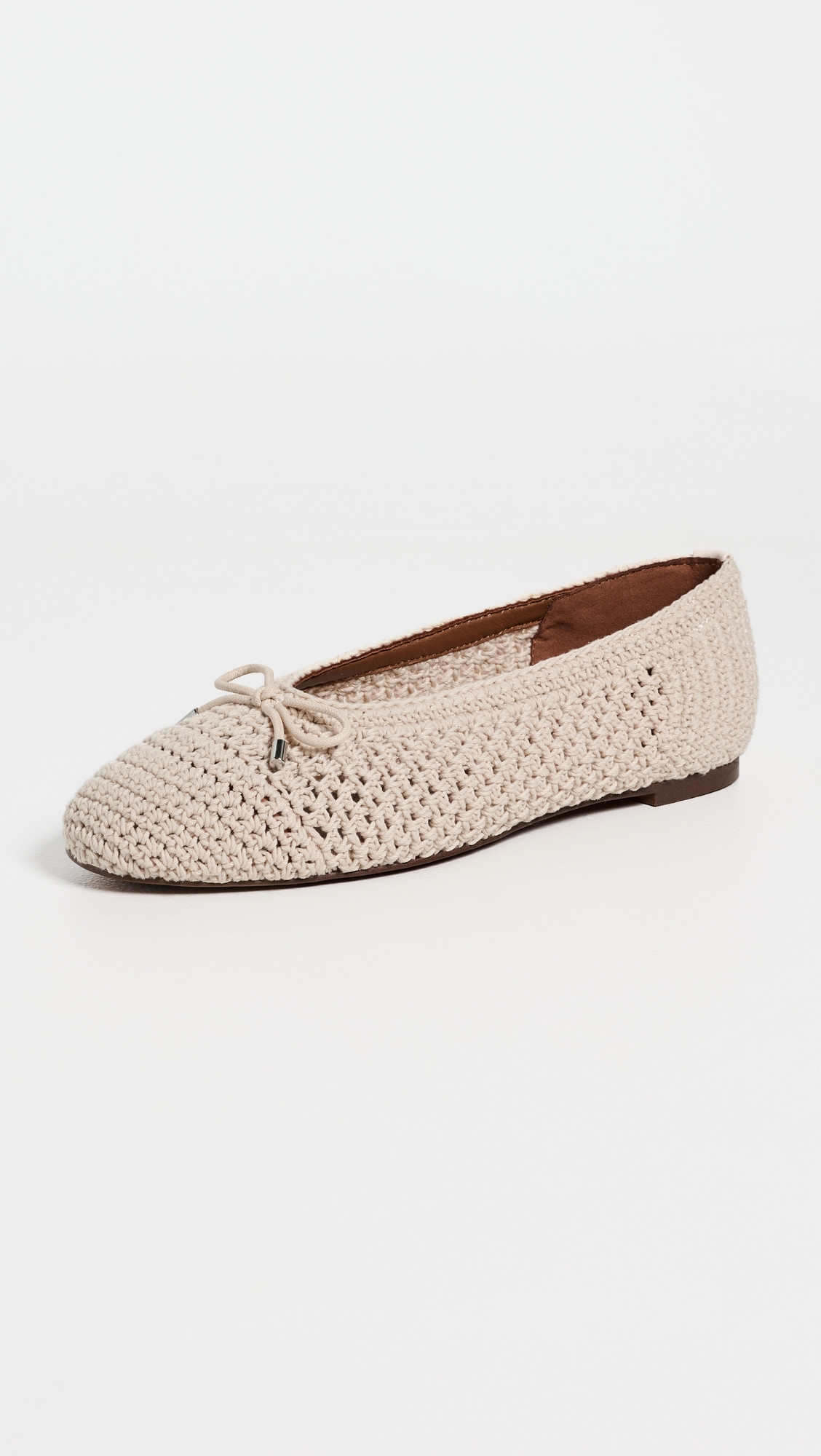 Madewell Hester Crochet Ballet Flats Vintage Ivory 5.5 | Shopbop