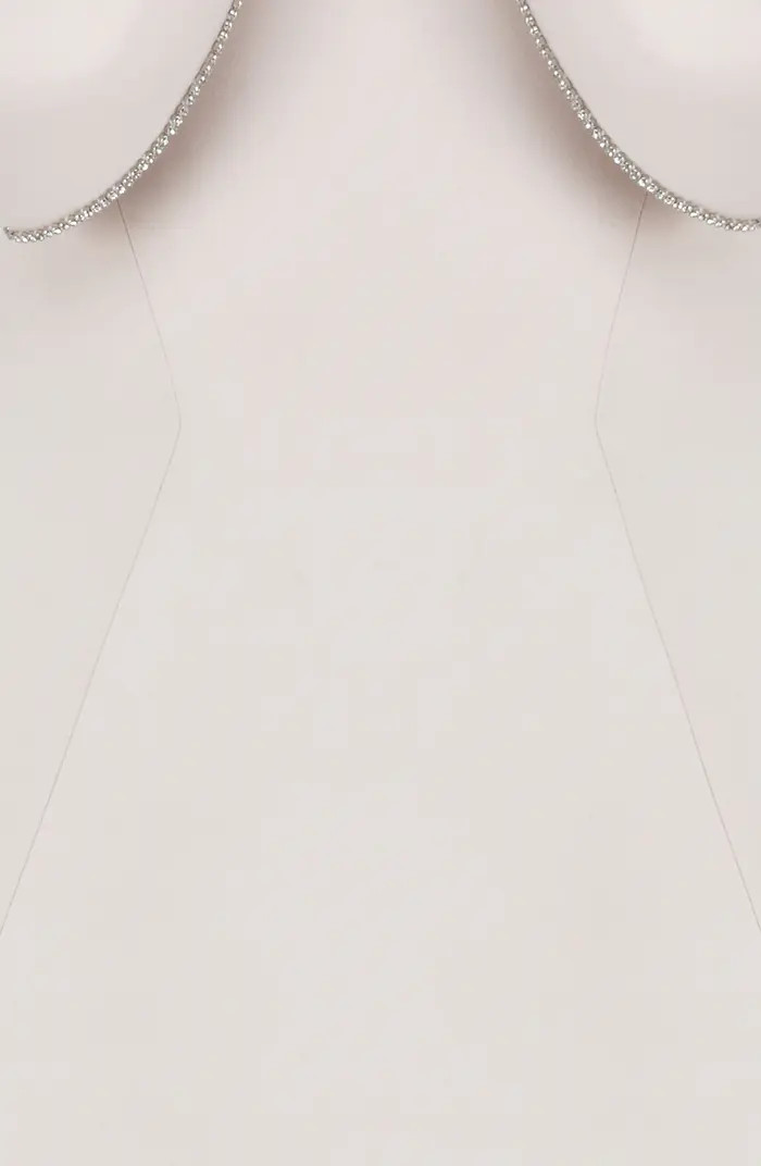 HOUSE OF CB Ariella Bow Satin Minidress | Nordstrom | Nordstrom