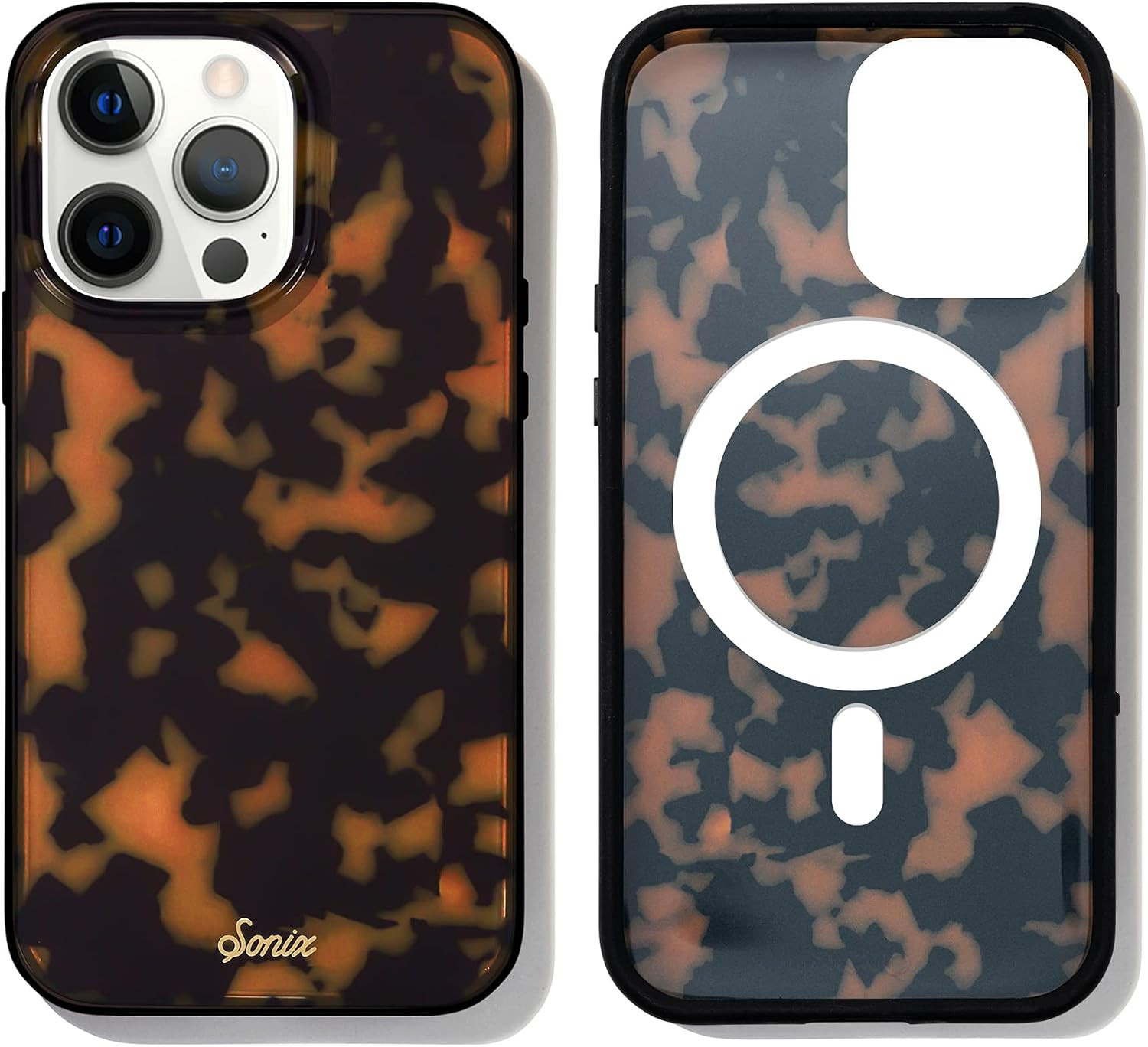 Sonix Phone Case for iPhone 13 Pro Max / 12 Pro Max | Compatible with MagSafe | 10ft Drop Tested | Classic Tortoiseshell Case | Brown Tort | Amazon (US)