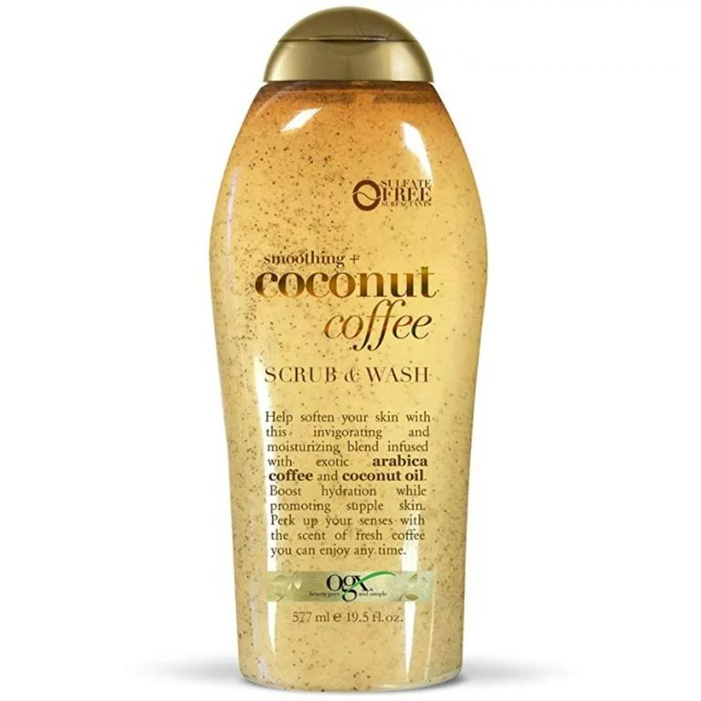 OGX Coconut Coffee Body Scrub & Wash | Walmart (US)