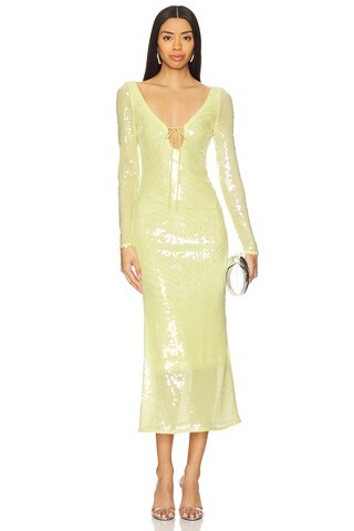 Bardot Verona Maxi Dress in Canary Yellow from Revolve.com | Revolve Clothing (Global)