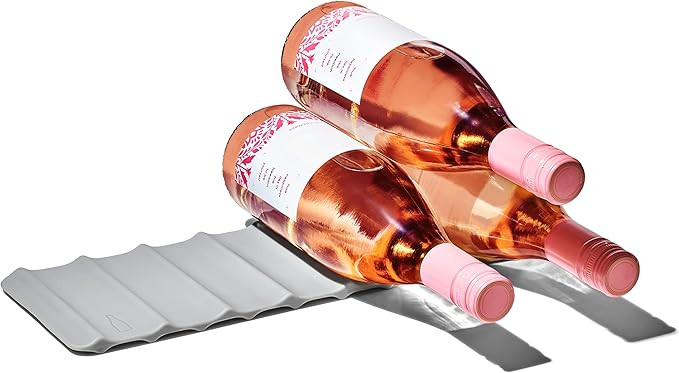 OXO Good Grips Fridge Beverage Mat for Cans and Wine Bottles Gray | Amazon (US)