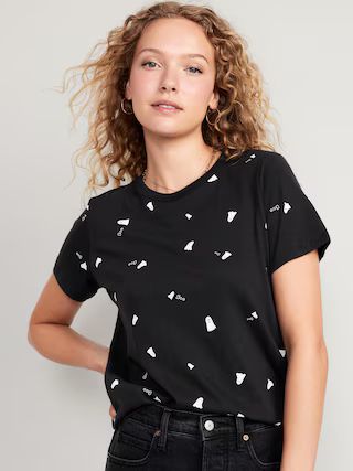 EveryWear Printed Crew-Neck T-Shirt for Women | Old Navy (US)
