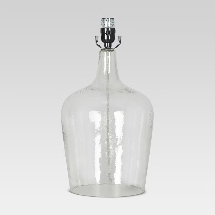 Artisan Glass Jug Large Lamp Base Clear - Threshold™ | Target