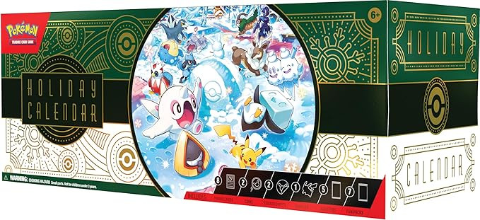 Pokemon TCG Holiday 2024 Calendar | Amazon (US)