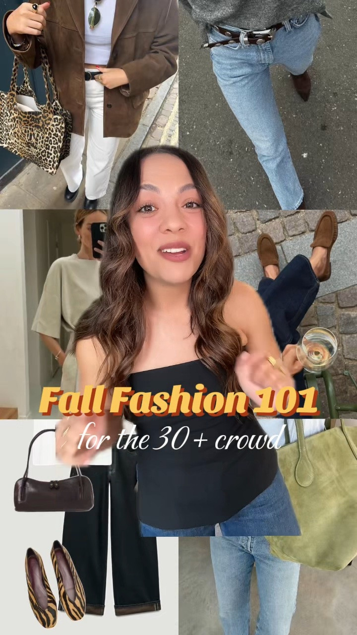 Five items I would buy again if I was rebuilding my fall wardrobe!

1. A pair of dark wash jeans. I’m wearing the Citizens of Humanity Ayla dark wash jeans in a size 28. Similar linked. 
2. Jackets. First is the Aritzia tweed bomber size medium. Then olive green cropped trench, similar linked. Brown suede jacket, similar linked. Fabrique black leather jacket. 
3. A large tote bag in a fall colour. Ganni leopard print tote bag. Coach suede tote bag. Demellier London dark brown suede bag. 
4. A long trench coat. Similar linked. 
5. A pair of knee high black leather boots. Mine are from Poppy Barley.

#LTKfall #LTKstyletip #LTKcanada