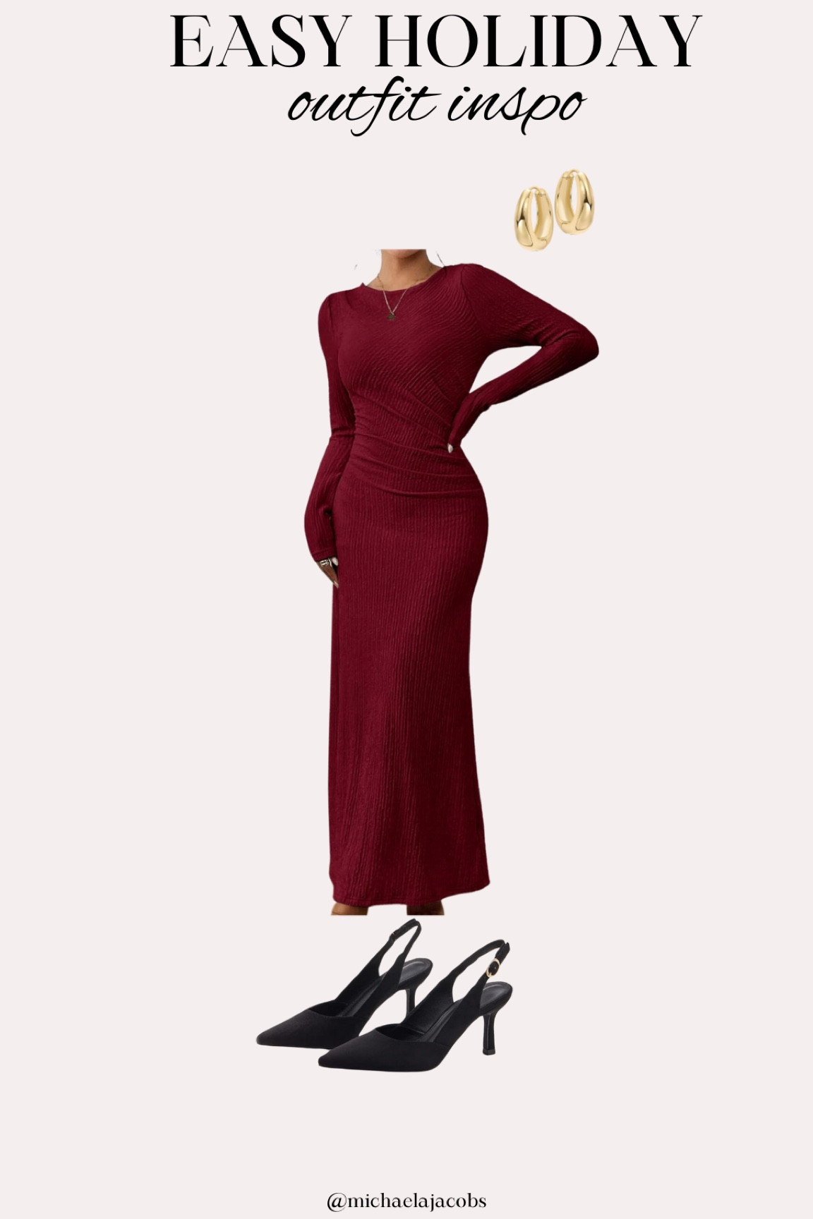 Dress comes in other colors & runs TTS! Such a flattering and comfy fit♥️