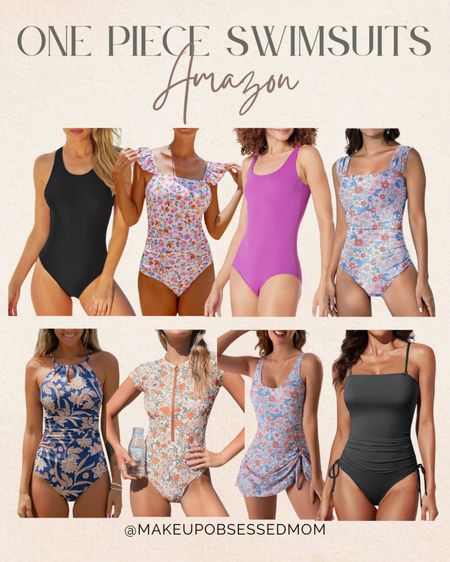 Get these chic printed and plain one piece swimsuits that are perfect for your next beach or pool trip this summer!
#amazonfinds #resortwear #summerfashion #affordablefinds

#LTKStyleTip #LTKSeasonal #LTKSwim