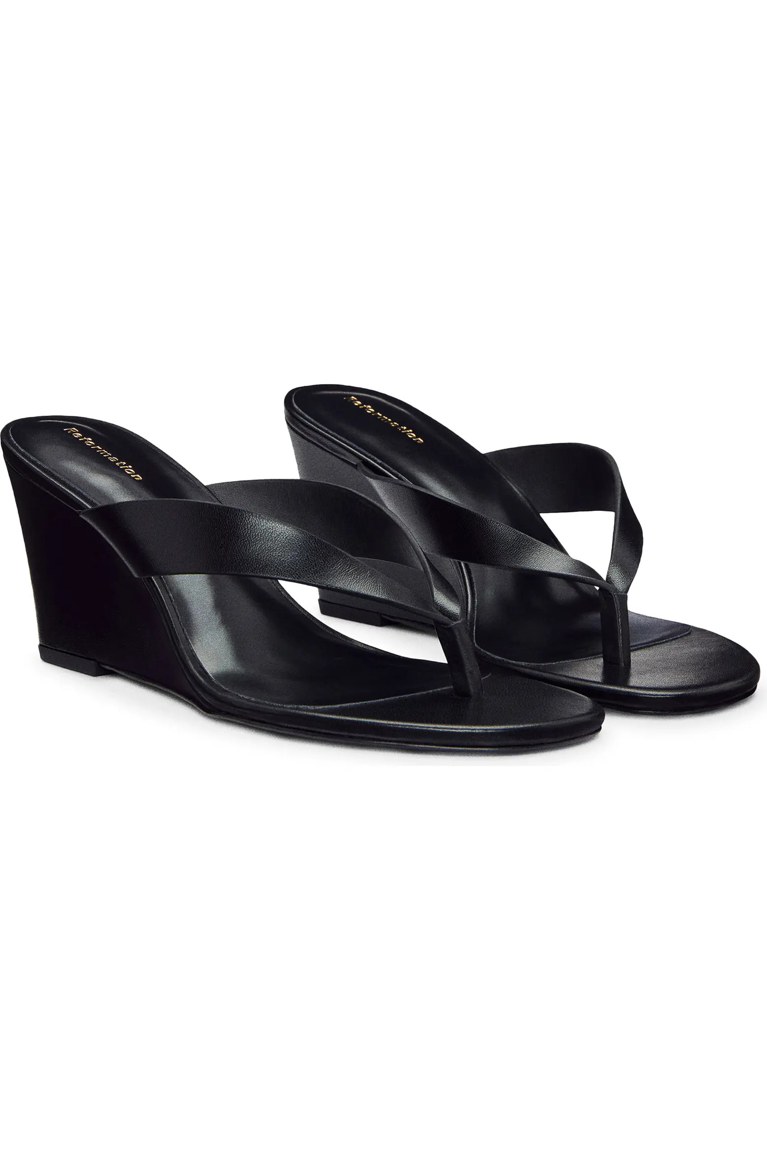 Reformation Jessie Wedge Thong Sandal (Women) | Nordstrom | Nordstrom