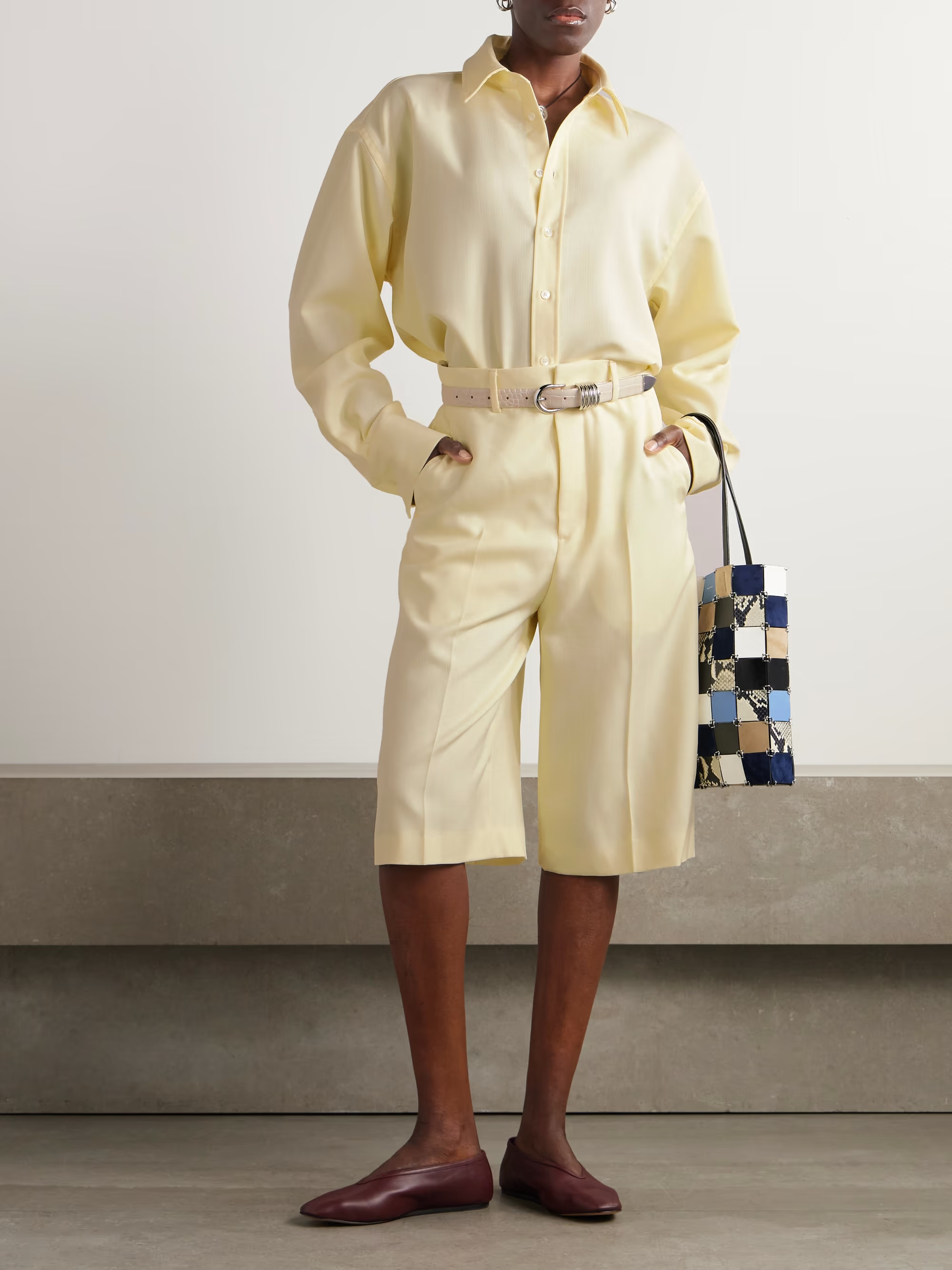 Oversized wool shirt | NET-A-PORTER (US)