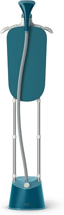 Philips Garment Steamer 1000 Series- 1800W, Large 1.8L water tank, 3 steam settings, Integrated StyleBoard, Easy de-wrinkling, Kills 99.9% of bacteria and dust mites* (STE1040/20) | Amazon (UK)