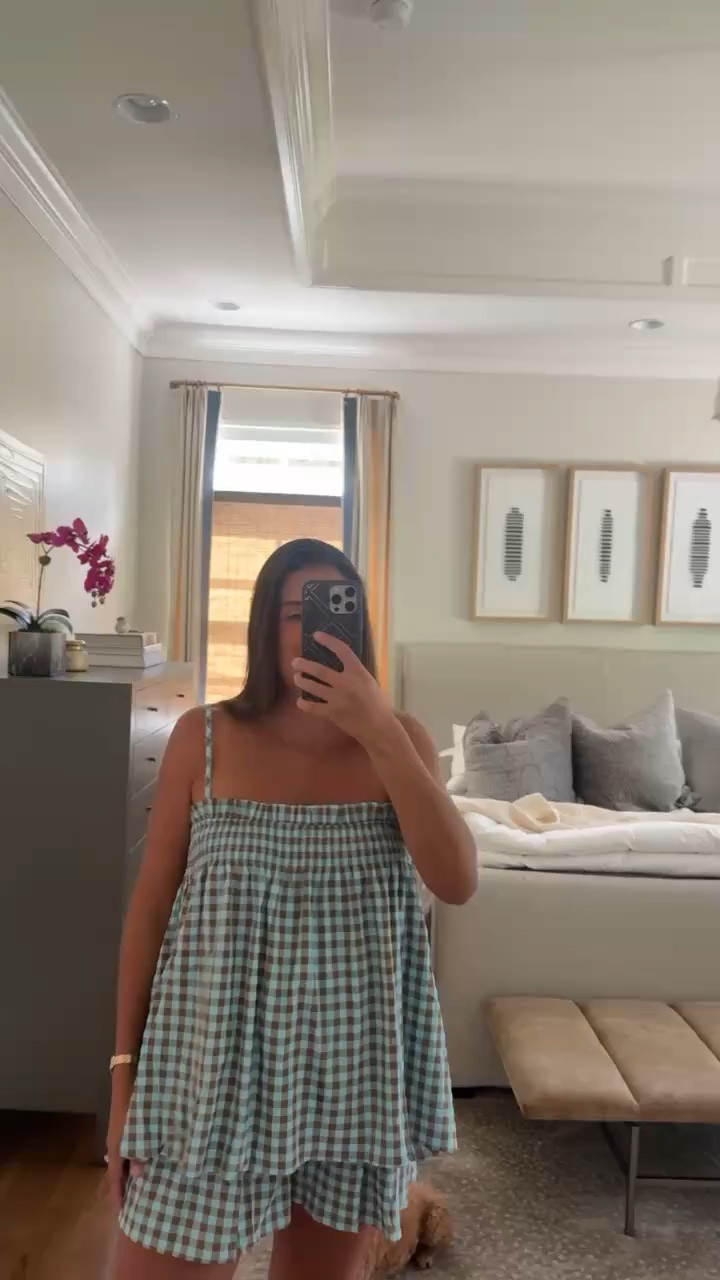 This print is so trendy right now!

got a large for my bump but could stay true to size!

gingham set, gingham sets, bump friendly clothing, pjs, sleepwear, homewear, comfy outfits, Grace White

#LTKgrwm #LTKootd #LTKSeasonal
