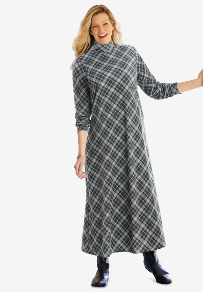 Mockneck Dress | Woman Within