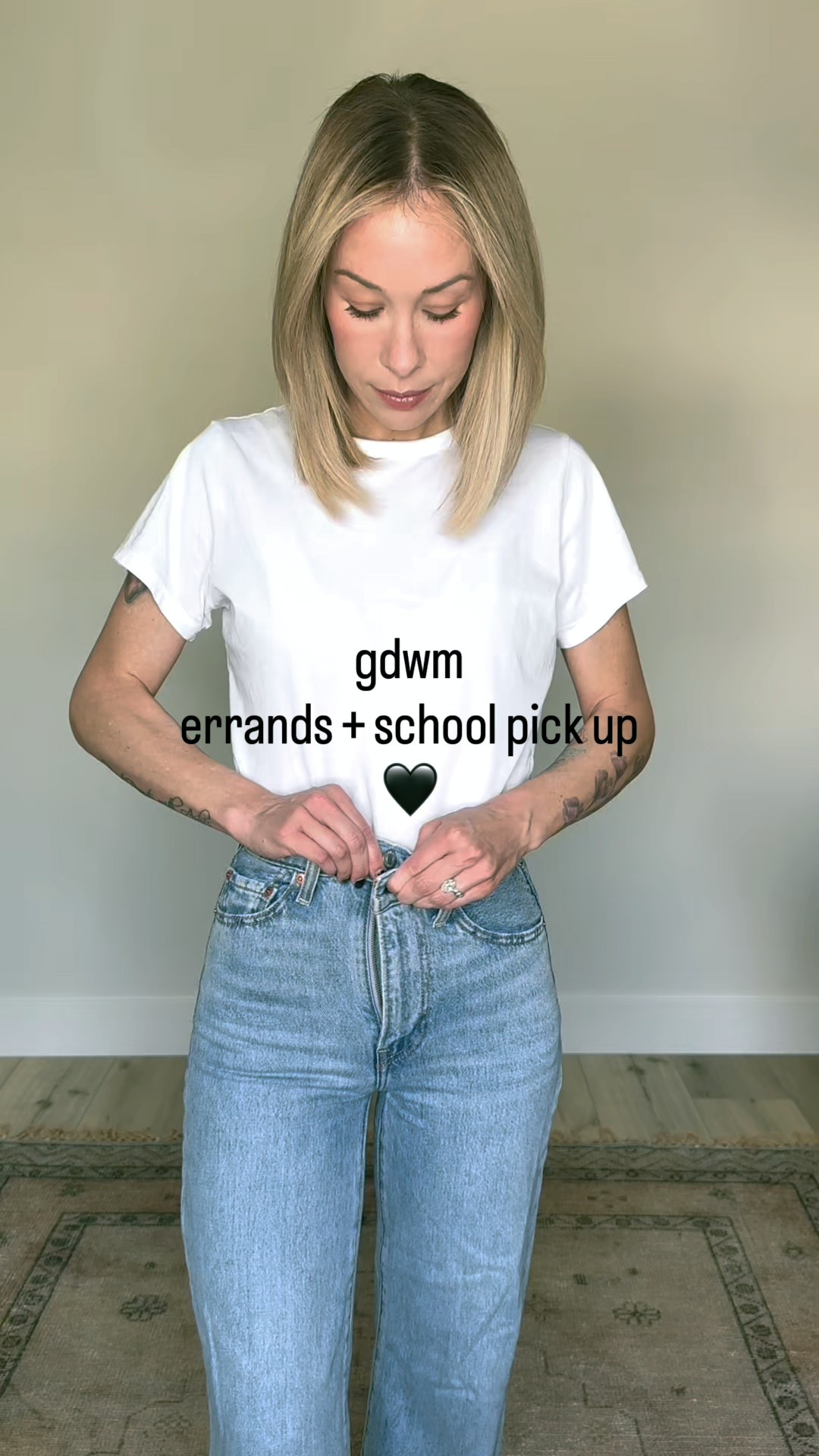 Errands + school pick up ootd wearing size M in the hoodie and went down a 1/2 size in the adidas 🖤

#LTKootd #LTKgrwm