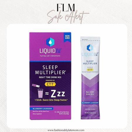 Liquid IV on sale at Amazon!
Fashionablylatemom 
Fashionably late mom
Amazon find