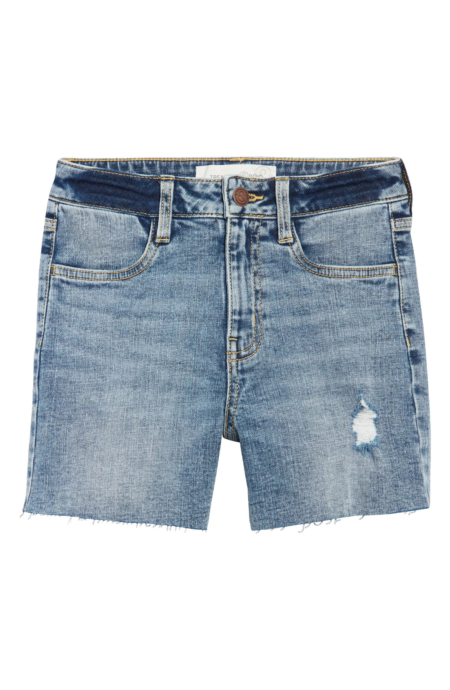 Treasure & Bond Kids' Cutoff Denim Shorts | Nordstrom | Nordstrom