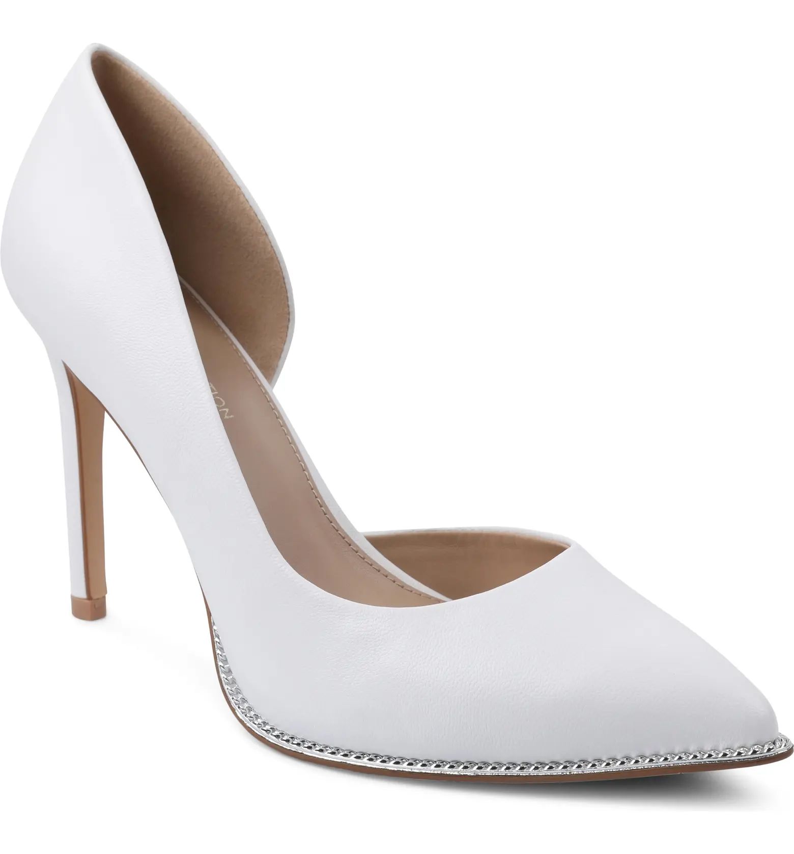 BCBGeneration Harnoy Half d'Orsay Pointed Toe Pump | Nordstrom | Nordstrom