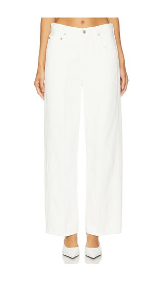 Citizens of Humanity Petite Ayla Baggy in White. - size 24P | Revolve Clothing (Global)