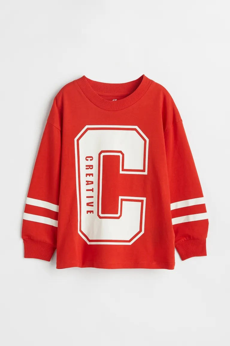 Cotton Jersey Shirt | H&M (US + CA)