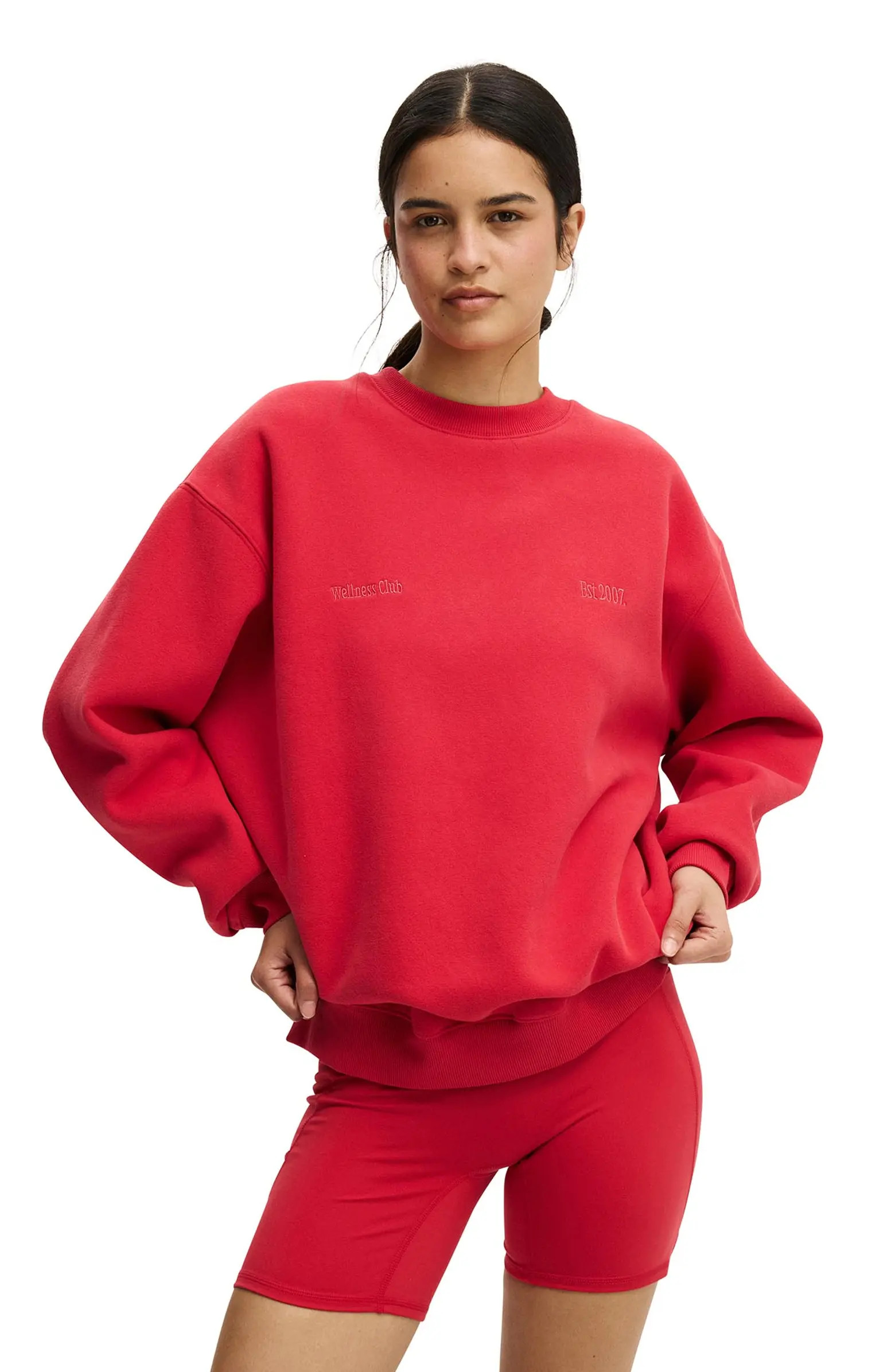 Plush Graphic Crew Sweatshirt | Nordstrom