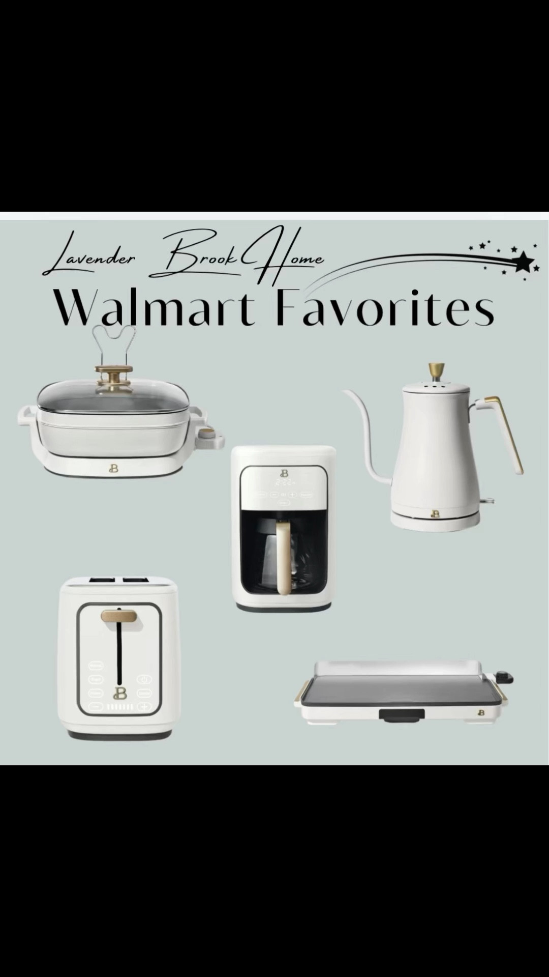 Pretty kitchen appliances because if you have to look at them, they might as well be beautiful. 

#LTKHome #LTKVideo