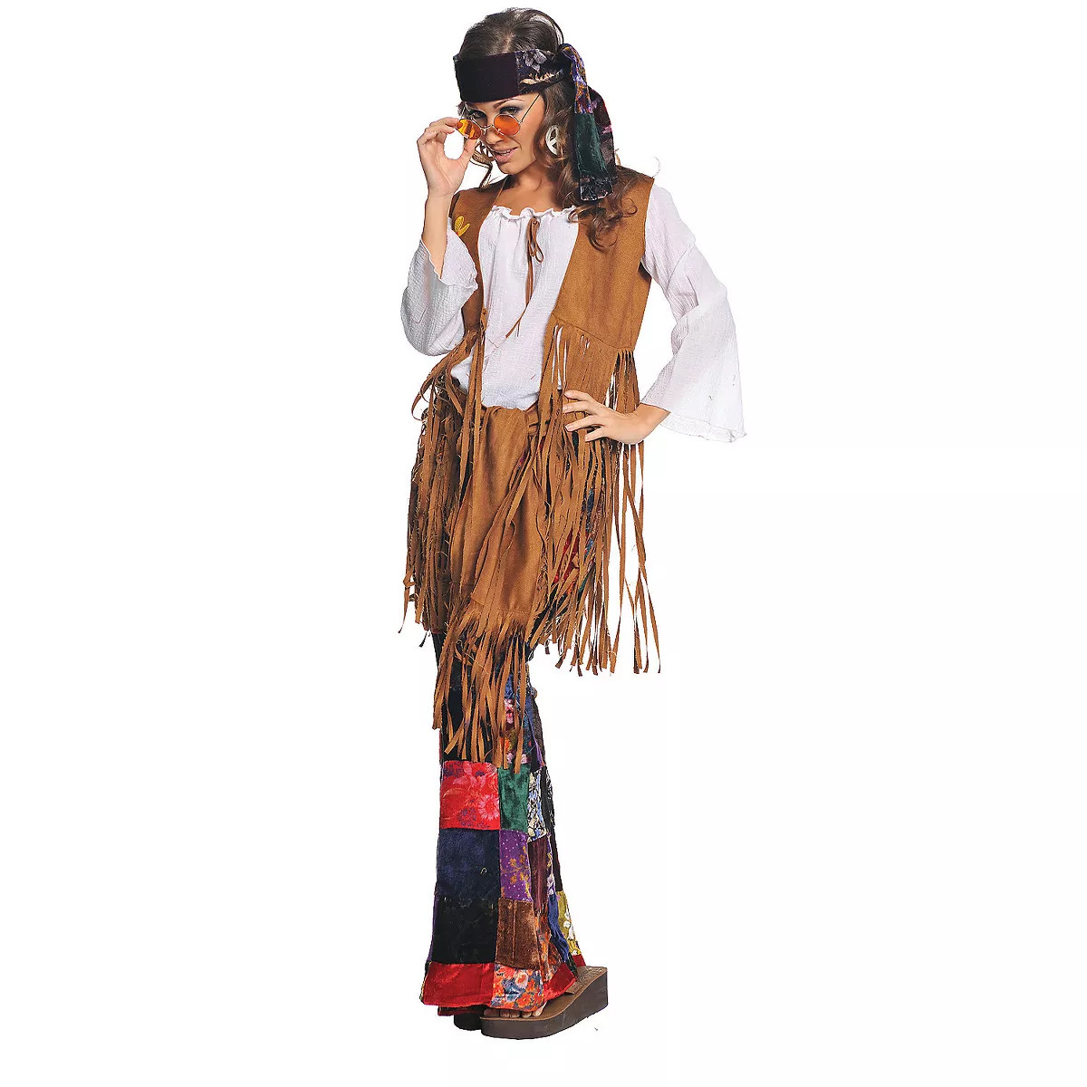 Halloween Express Women's Peace Out Hippie Costume | Target
