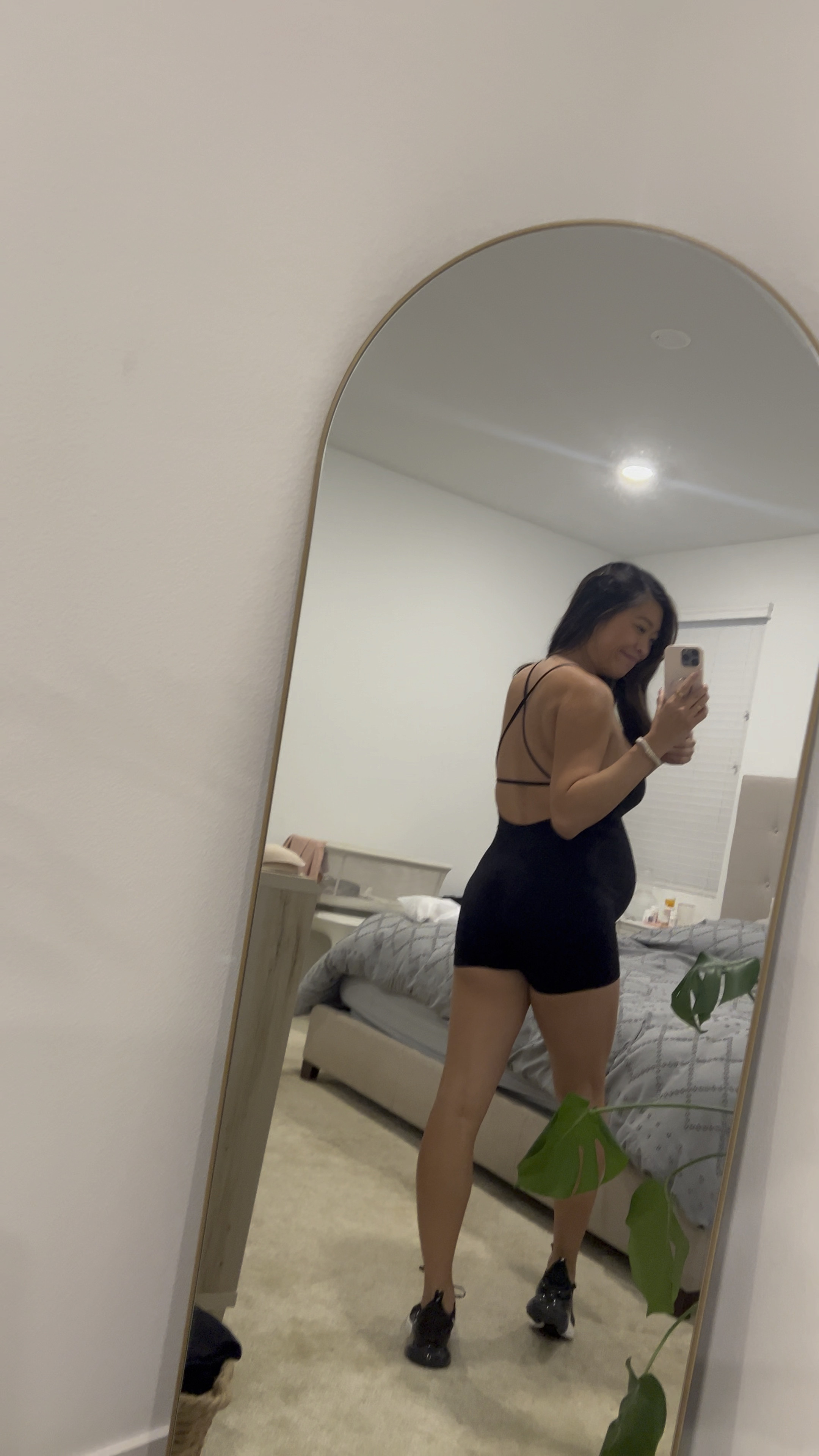 Rompers and onesies for pregnant workouts 

#LTKbump