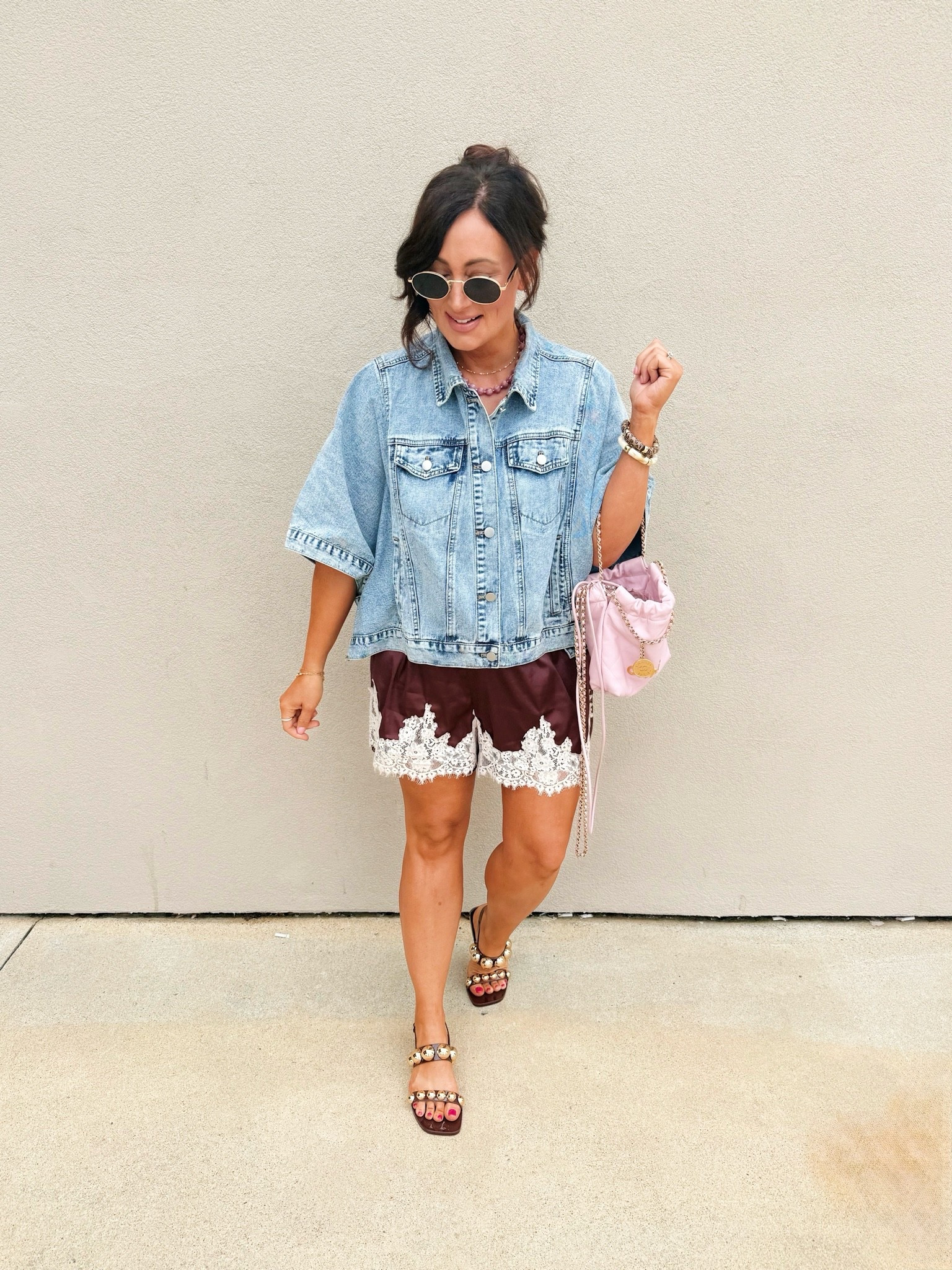• medium top
• large shorts for a loose fit - true to size 
• sandals true to size

#LTKootd #LTKgrwm #LTKdayinmylife