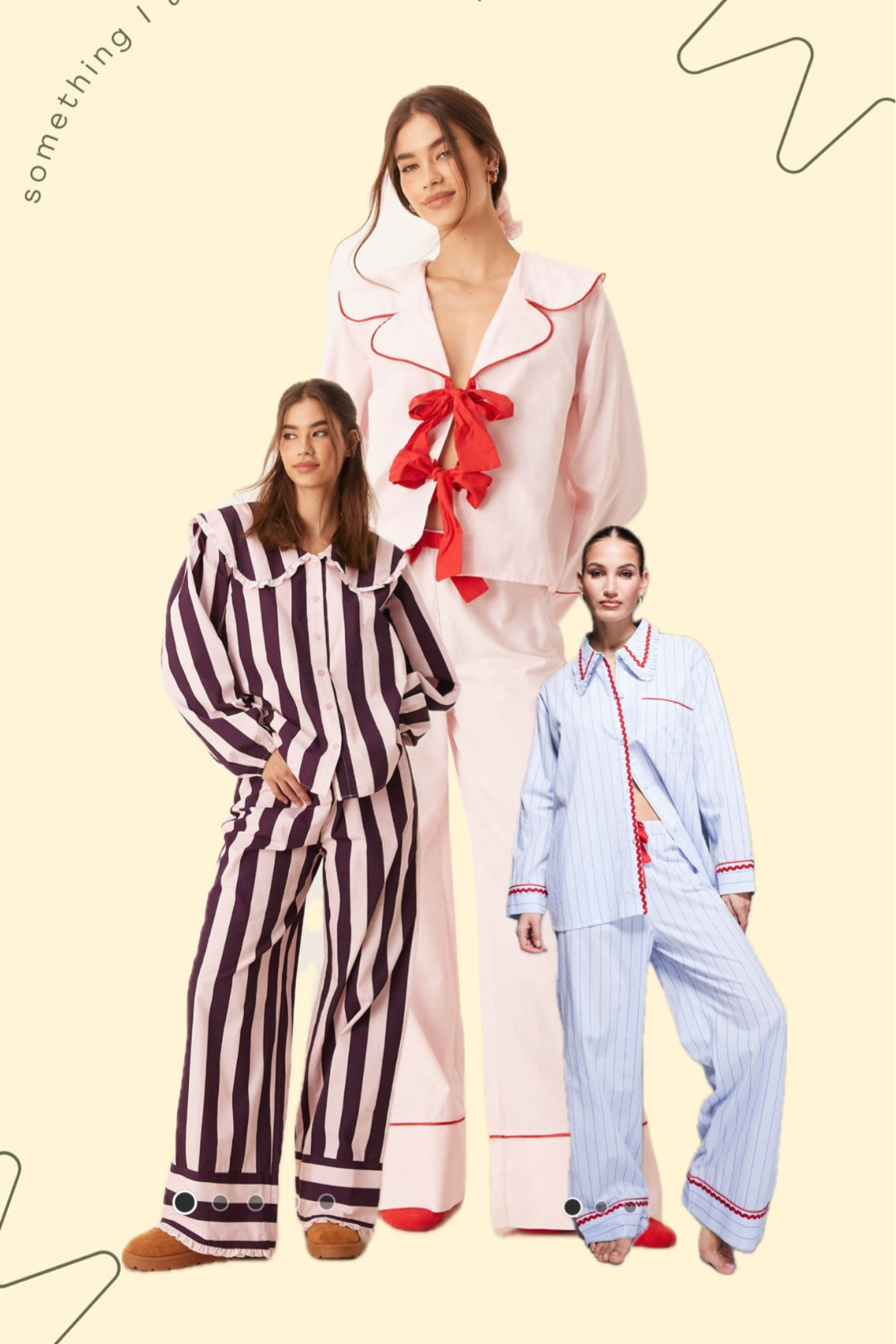 ASOS pyjamas, Christmas pjs, collar pjs, damson madder dupe, festive pjs 

#LTKuk #LTKeurope #LTKgiftguide