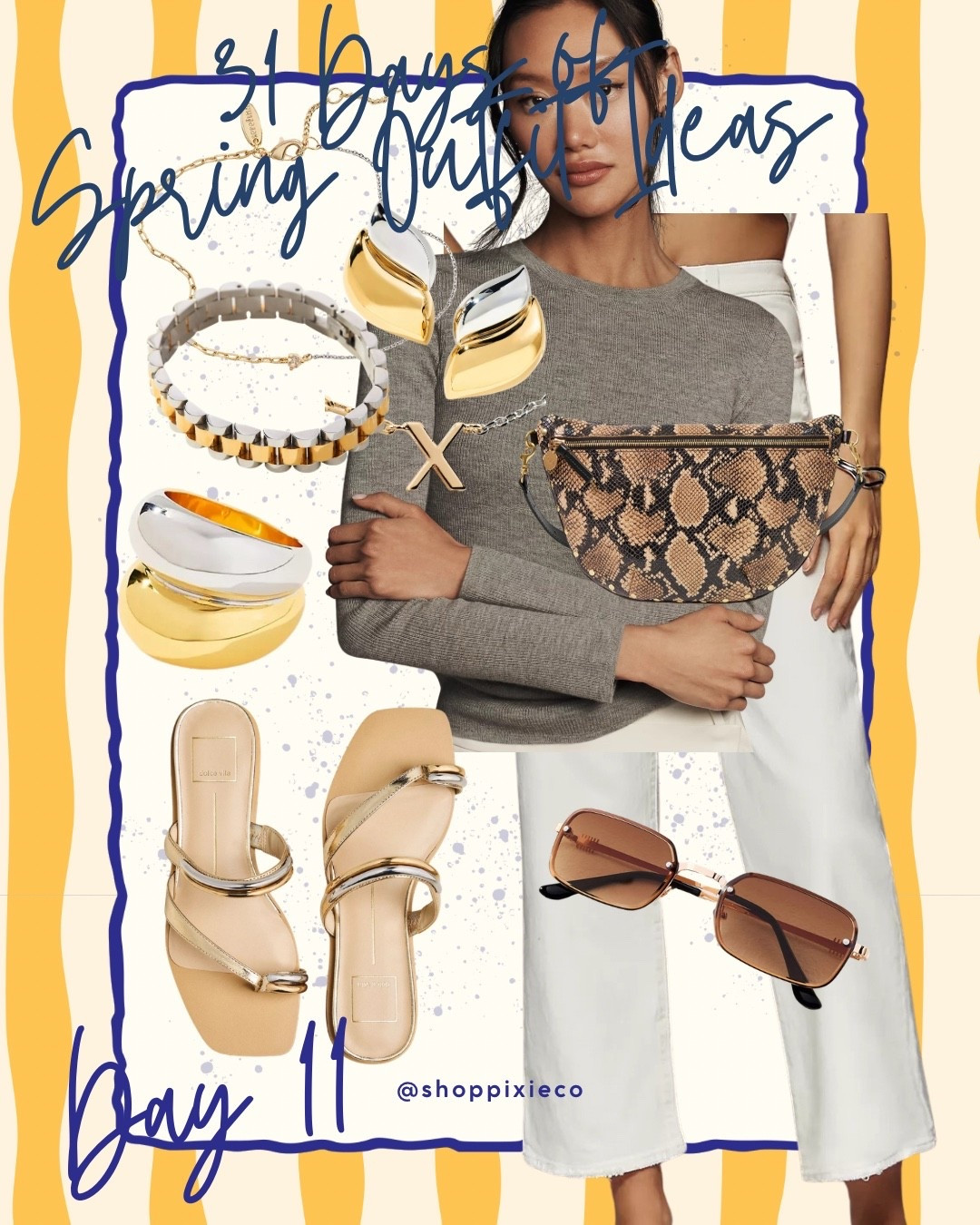 The most perfect spring sweater - FOUND! 

Day 11 of 31 Days of Spring Outfits

Neutral doesn’t have to mean boring.

A perfectly fitted gray cashmere sweater, ecru wide-leg denim, mixed metals, and a little snakeskin texture… this is the kind of elevated casual I reach for again and again.

Simple pieces.
Great fabric.
A few statement accessories.

That’s the formula for modern midlife cool.

Everything is linked on my LTK if you want the exact pieces 🤍

spring outfit, elevated casual, modern midlife style, midlife fashion, women over 50 style, neutral outfit, neutral spring outfit, chic casual outfit, everyday chic style, elevated basics, anthropologie sweater, cashmere sweater women, fitted cashmere sweater, gray sweater outfit, lightweight spring sweater, levi’s ecru jeans, ecru denim outfit, wide leg jeans outfit, white jeans spring outfit, neutral denim outfit, spring denim outfit, casual chic denim look, mixed metal jewelry, gold and silver jewelry, mixed metals trend, chunky gold jewelry, silver jewelry stack, statement jewelry outfit, layered jewelry look, clarv bag, clare v bag, snakeskin bag outfit, neutral handbag, textured handbag, chic accessories outfit, neutral accessories, modern classic outfit, effortless style women, polished casual outfit, spring capsule wardrobe, quiet luxury outfit, minimalist chic outfit, elevated everyday style, classic outfit formula, sophisticated casual outfit, instagram fashion over 50, timeless style women, spring outfit inspiration, chic spring look, everyday luxury style

#LTKgrwm #LTKOver40 #LTKSeasonal