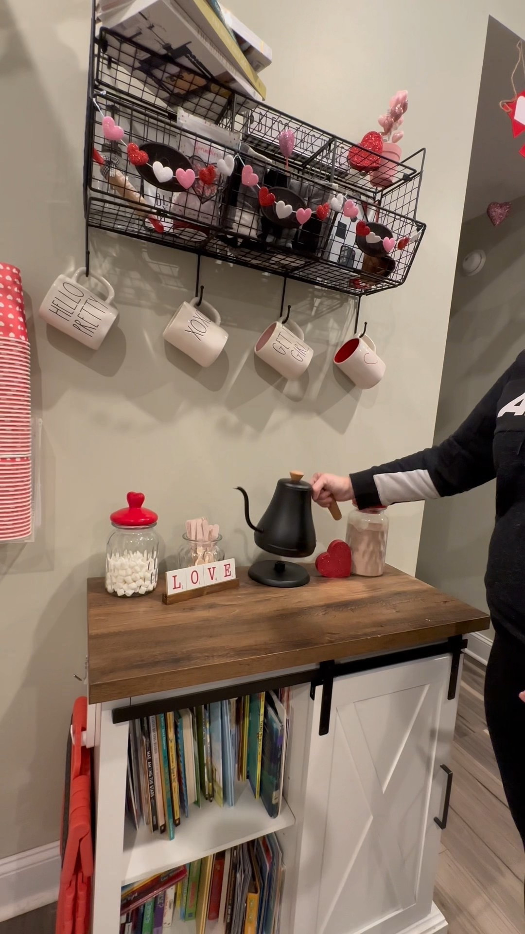 Adorable Valentine Coffee Bar! 

#LTKValentine #LTKvlog #LTKHome