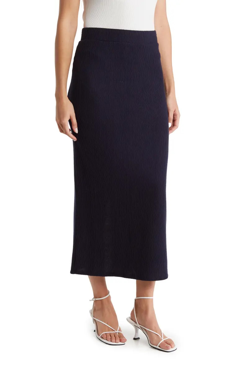 Heather by Bordeaux Brushed Hacci Knit Skirt | Nordstromrack | Nordstrom Rack